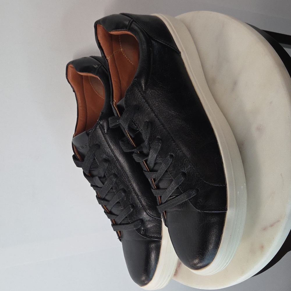 Nine West Black Leather Men's Sneakers Size 9